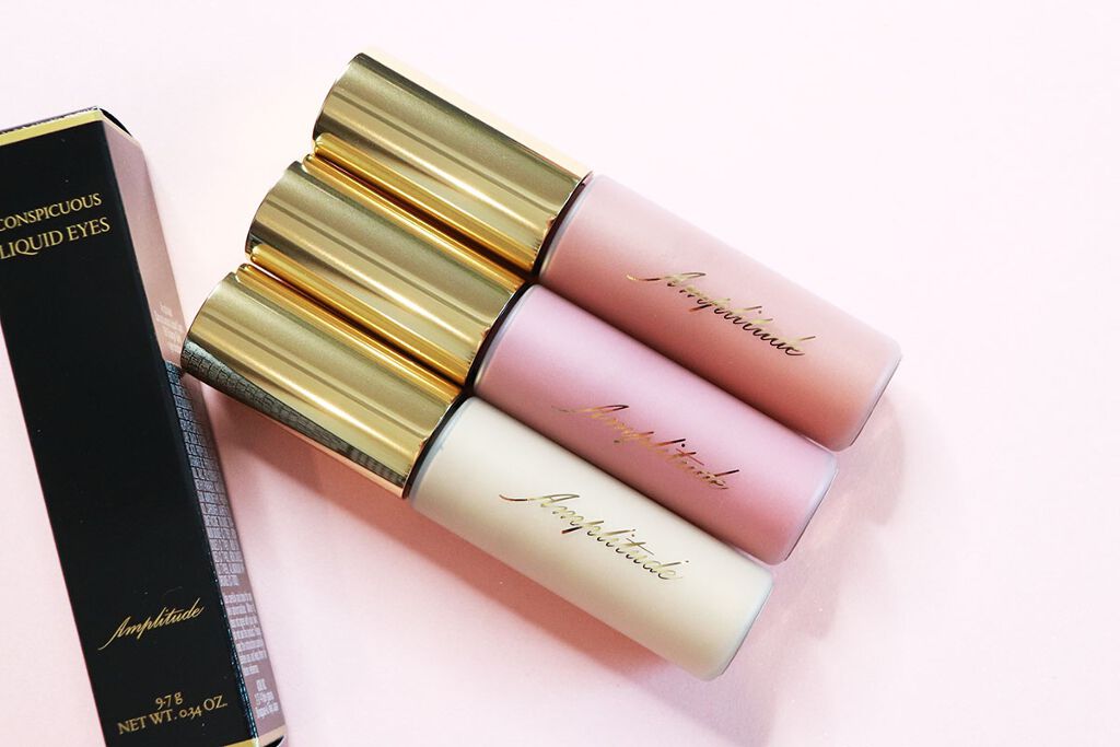 Amplitude コンスピキュアス リキッドアイズ 08 ローズピンク/Amplitude/リキッドアイシャドウを使ったクチコミ（1枚目）