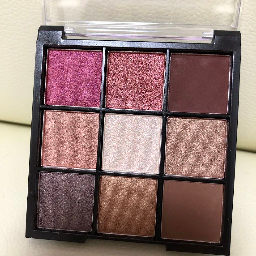 UR GLAM BLOOMING EYE COLOR PALETTE/U R GLAM/アイシャドウパレットを使ったクチコミ(1枚目)