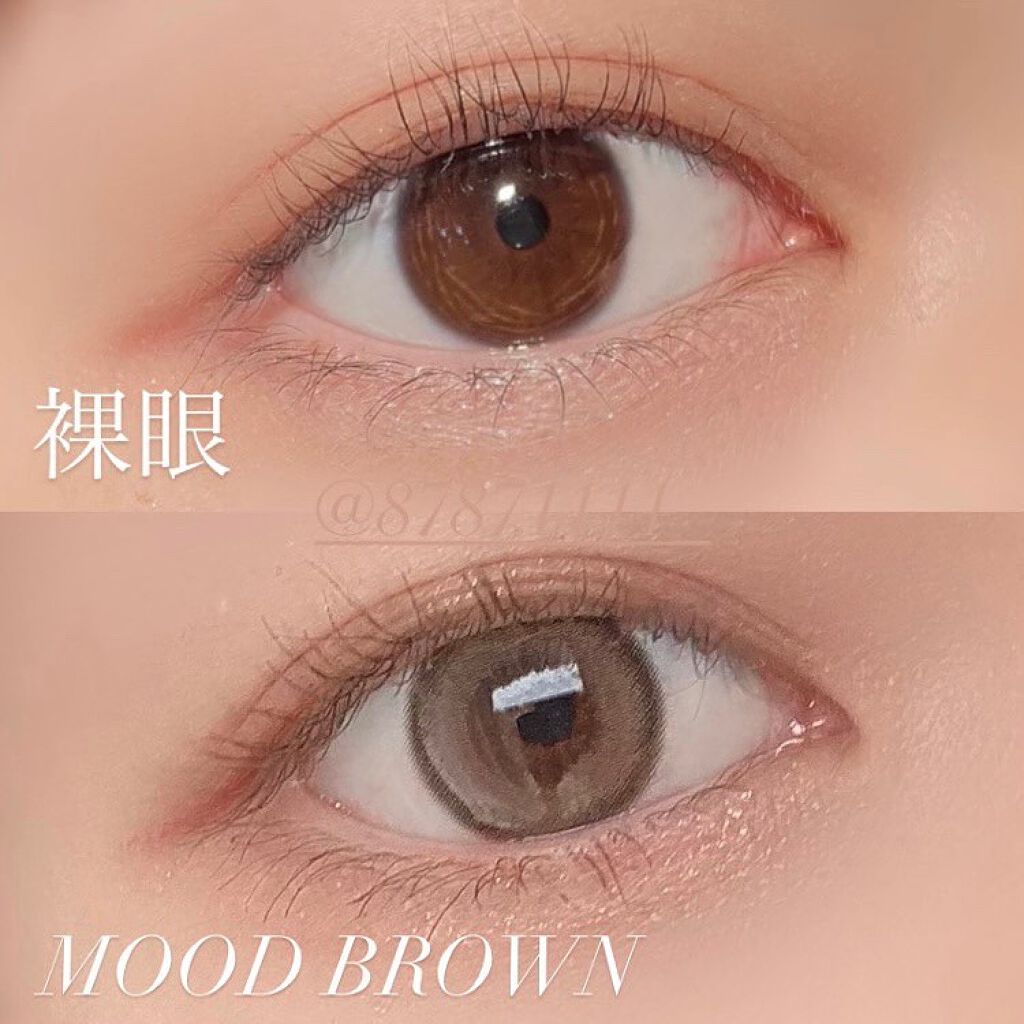 Moodnight 1day/OLENS/カラーコンタクトレンズを使ったクチコミ(2枚目)