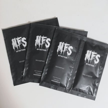 MFS シャンプー&トリートメント/ハホニコハッピーライフ/サロンシャンプーを使ったクチコミ(2枚目)