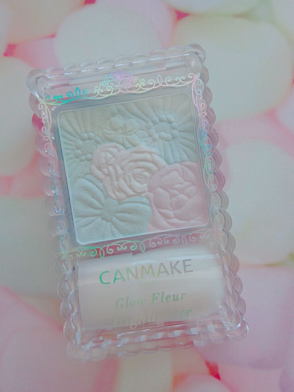 グロウフルールハイライター/キャンメイク/パウダーハイライトを使ったクチコミ(3枚目)