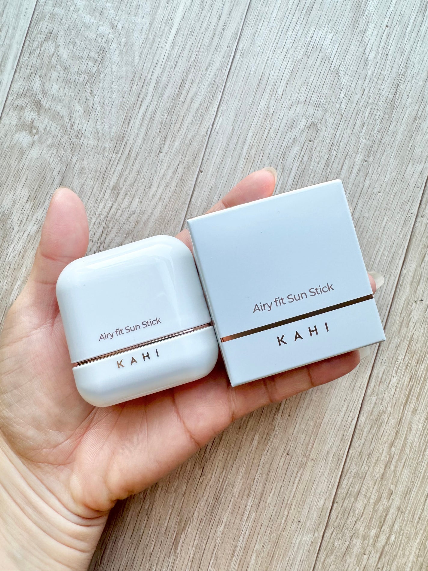 エアリーフィットサンスティック/KAHI/日焼け止めスティックを使ったクチコミ(1枚目)