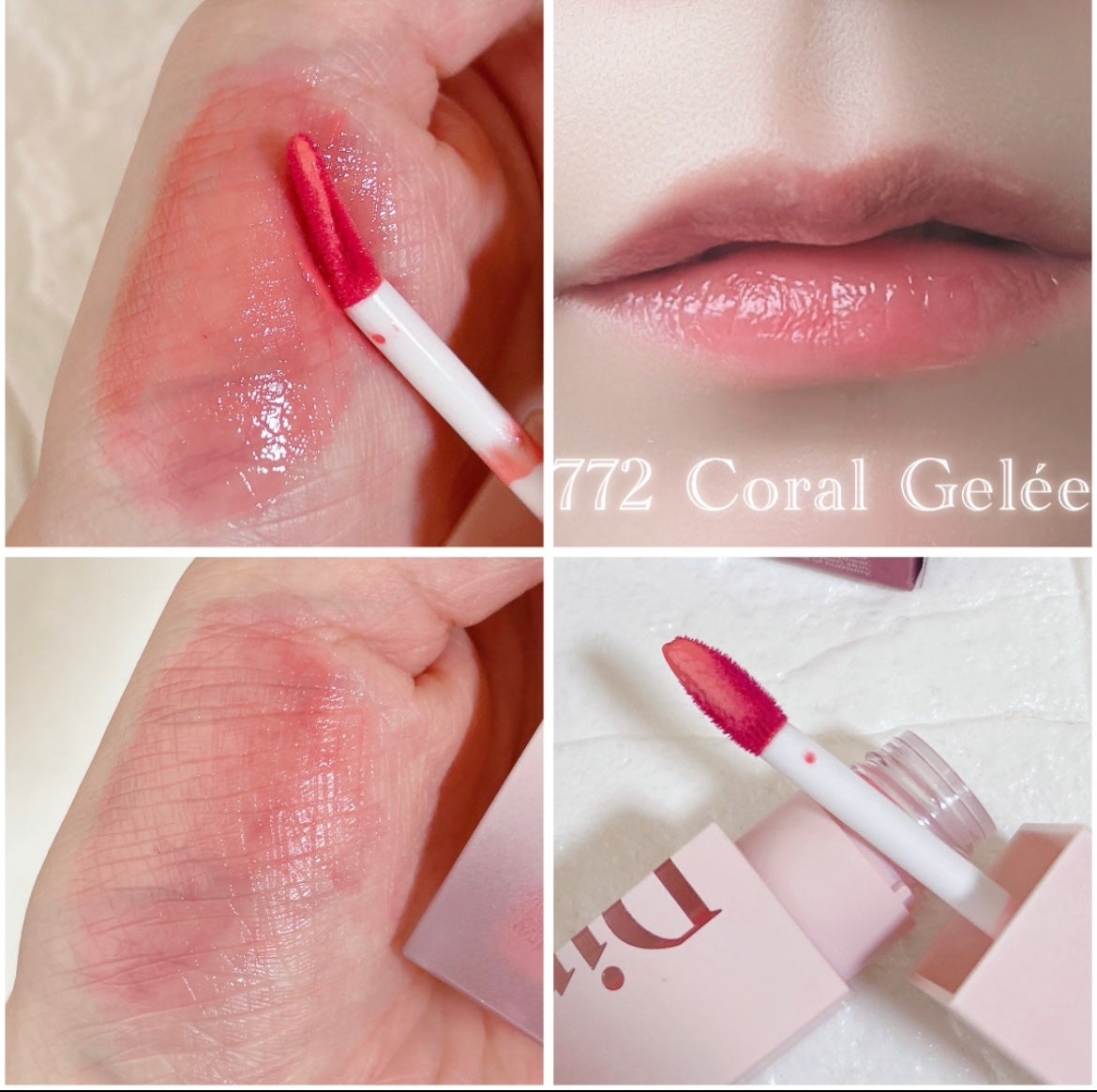 (ル・シャ ボテコレクション)ブラーゼリーボリュームリップティント/Dinto/リップティントを使ったクチコミ(3枚目)