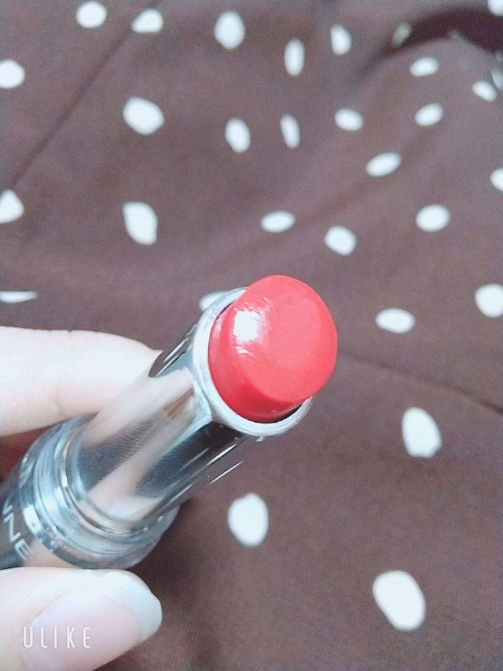 ラスティンググロスリップ/CEZANNE/口紅を使ったクチコミ（3枚目）