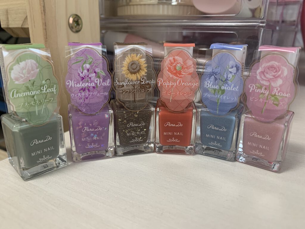 ミニネイル/パラドゥ/マニキュアを使ったクチコミ（1枚目）