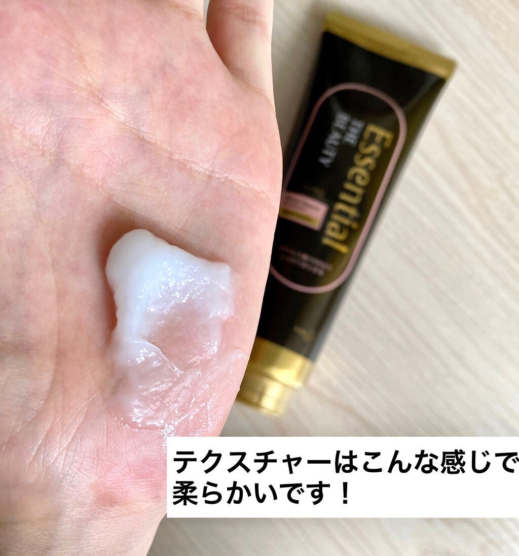 THE BEAUTY 髪のキメ美容プレミアムトリートメント<モイストリペアプレミアム>/エッセンシャル/洗い流すヘアトリートメントを使ったクチコミ(3枚目)