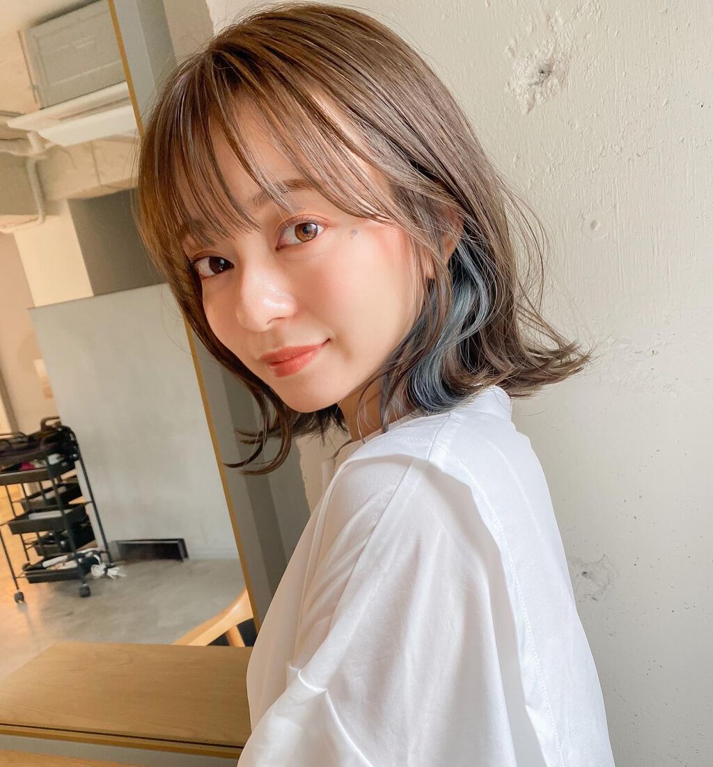 金子颯汰 on LIPS 「ボブでも長さがあって結べるボブが人気◎少し長めの肩上ボブ☺︎チ..」(3枚目)