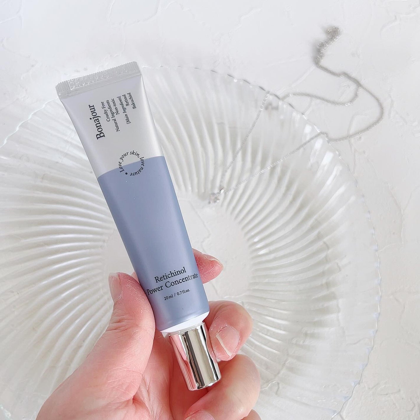 レチノールパワー コンセントレートクリーム/Bonajour/フェイスクリームを使ったクチコミ(2枚目)