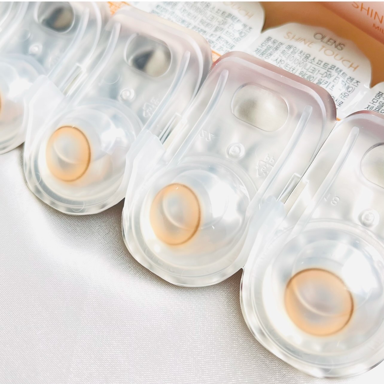 ShineTouch 1day/OLENS/ワンデー（１DAY）カラコンを使ったクチコミ（2枚目）