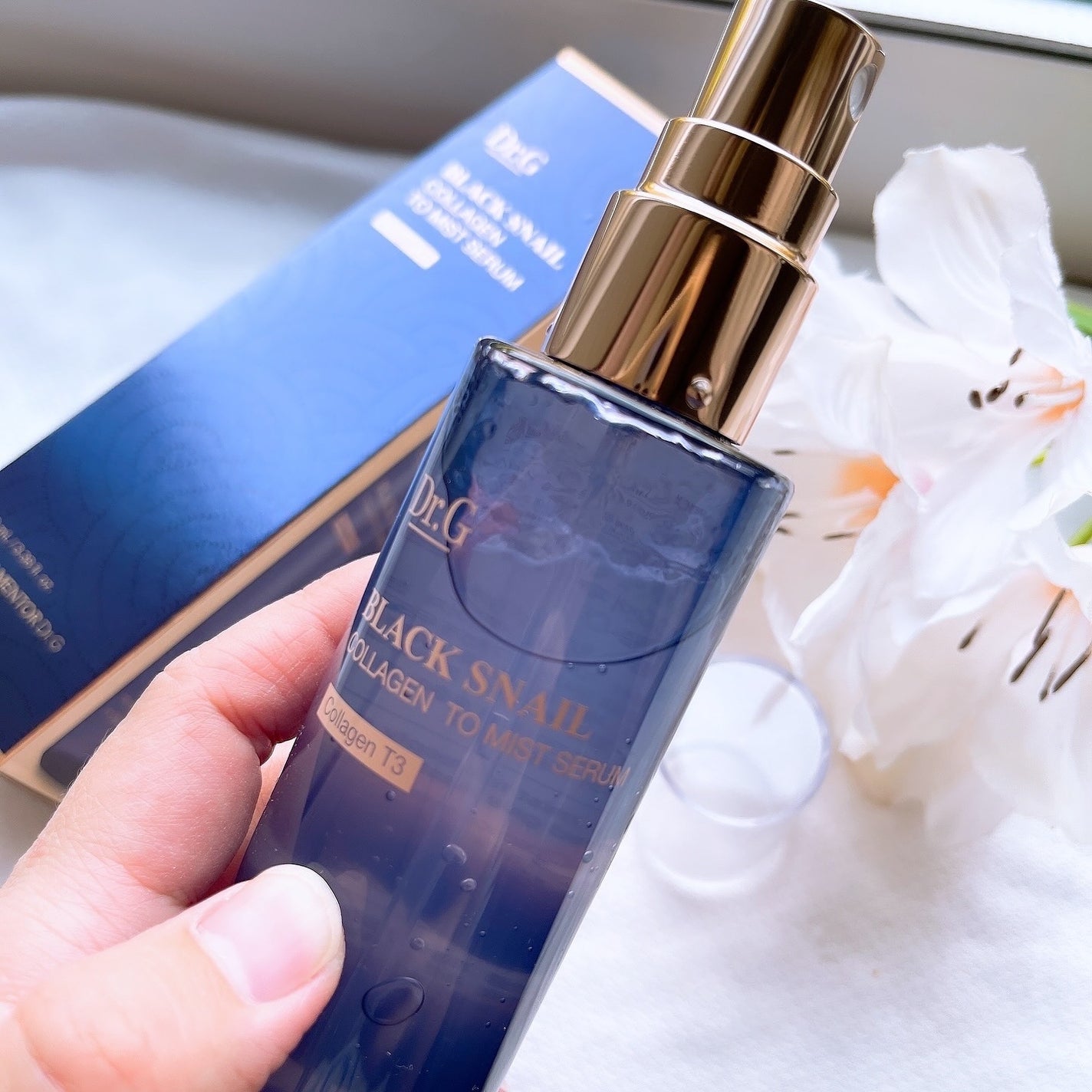 ドクタージー ブラックスネイル コラーゲンミスト/Dr.G/ミスト状化粧水を使ったクチコミ(3枚目)