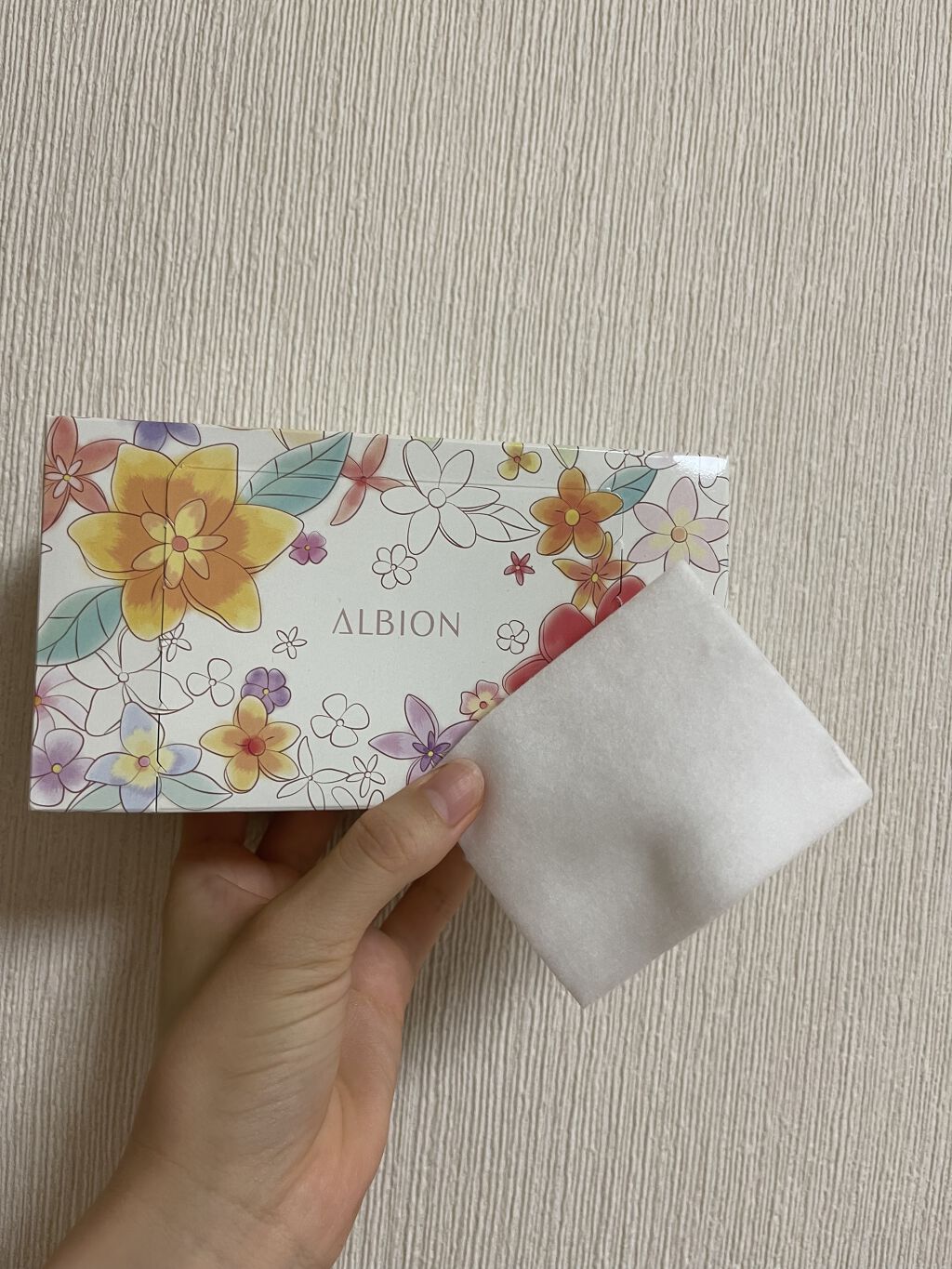 アルビオン フェイシャルコットンＬ（ソフト）/ALBION/コットンを使ったクチコミ（1枚目）