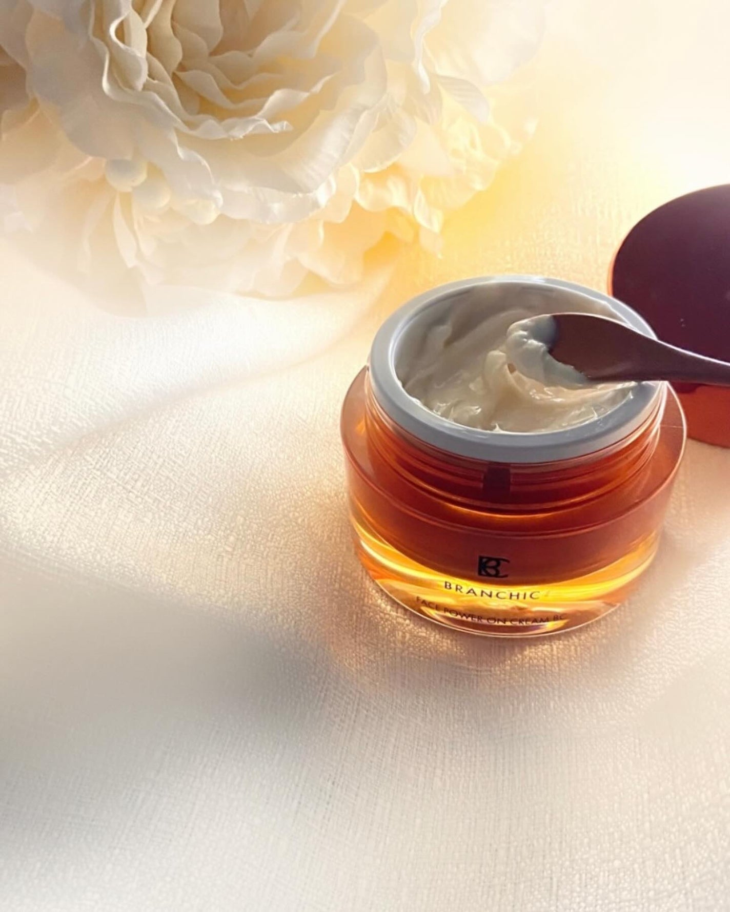 フェイスパワーオン クリーム/BRANCHIC/フェイスクリームを使ったクチコミ(4枚目)