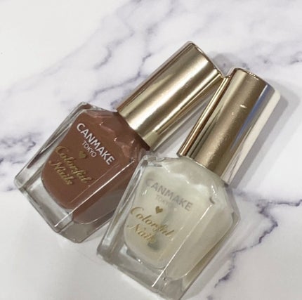 カラフルネイルズ/キャンメイク/マニキュアを使ったクチコミ(3枚目)