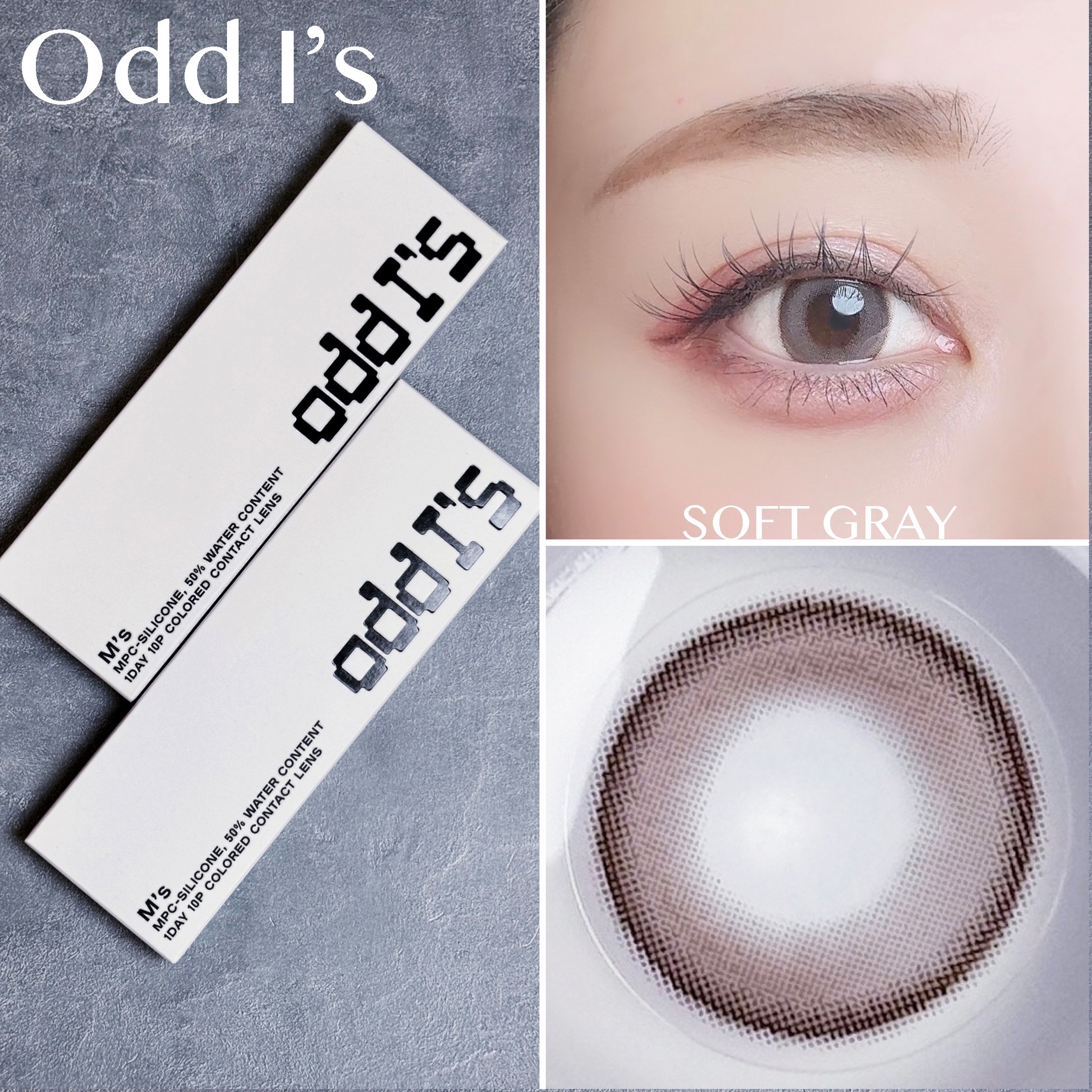 オッドアイズ 1day/ザピエル/カラーコンタクトレンズを使ったクチコミ（1枚目）