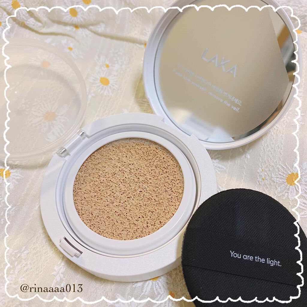 soft lighting cover cushion/Laka/クッションファンデーションを使ったクチコミ(4枚目)