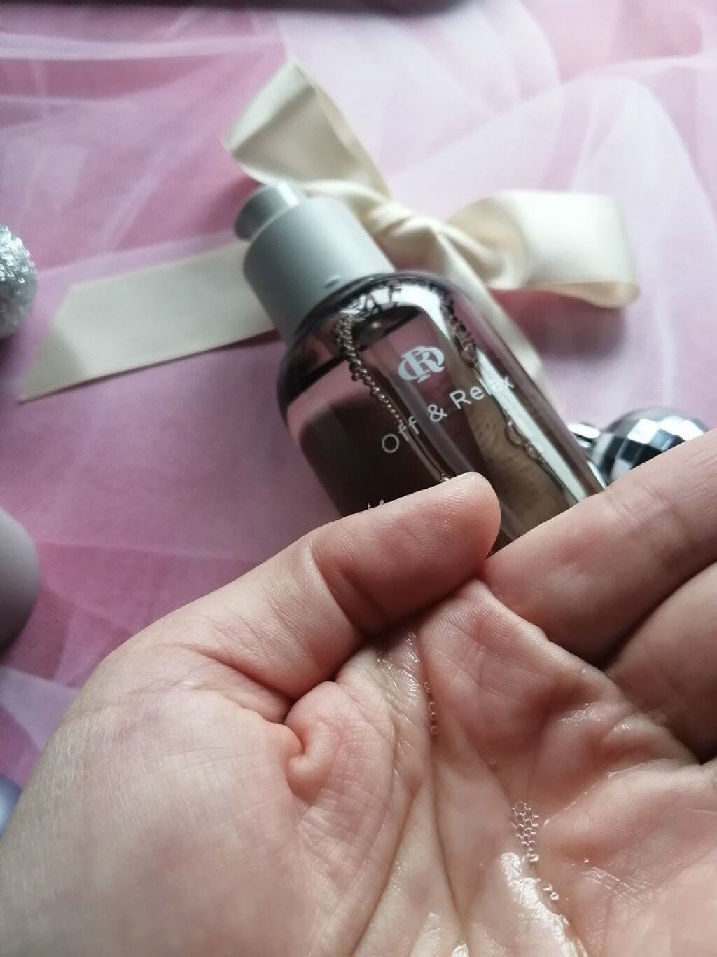 アロマティックヘアオイル/Off&Relax/ヘアオイルを使ったクチコミ（2枚目）