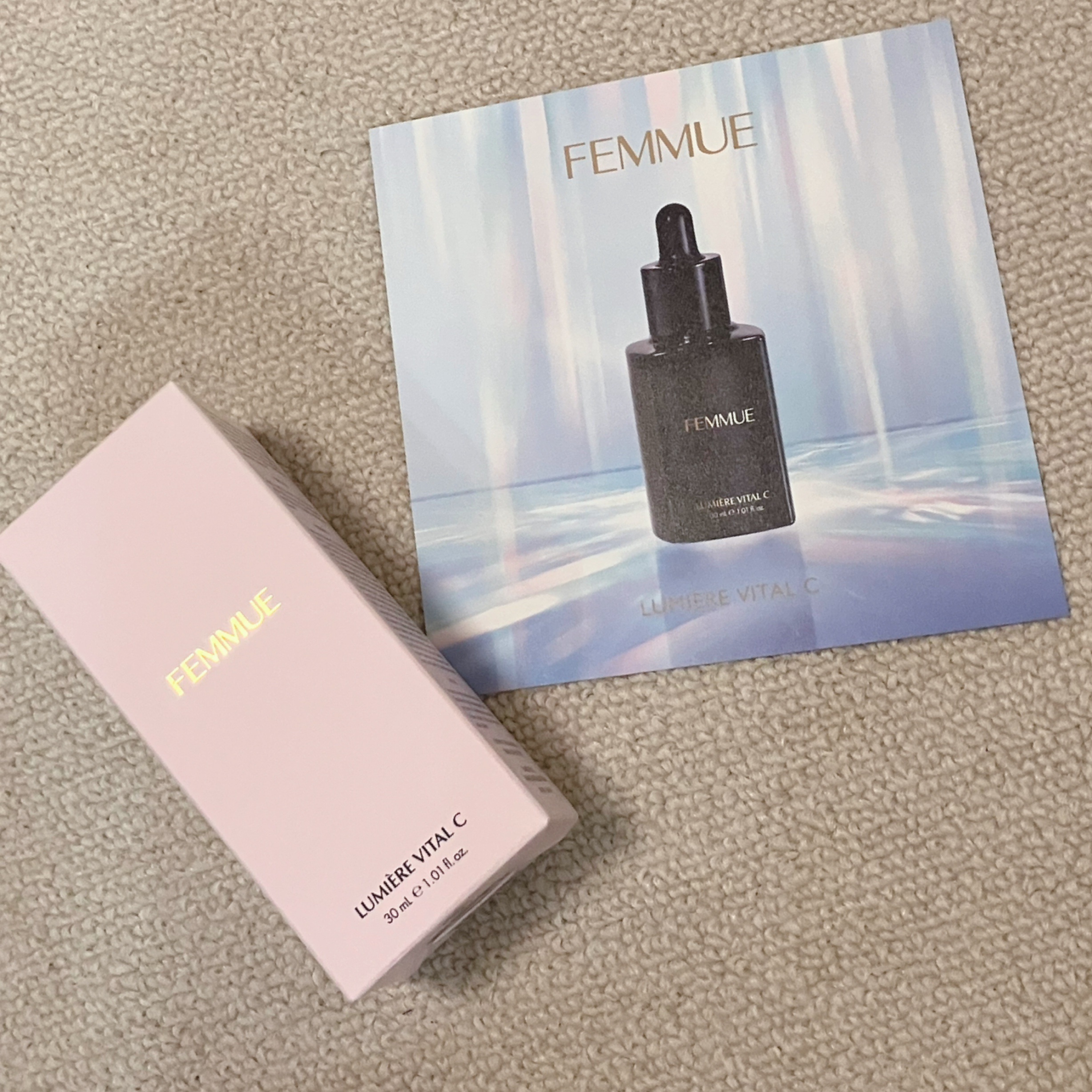 ルミエール ヴァイタルC/FEMMUE/ブースター・導入液を使ったクチコミ（1枚目）