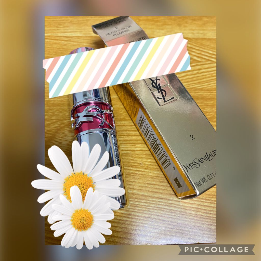 YSL ラブシャイン キャンディグレーズ/YVES SAINT LAURENT BEAUTE/口紅を使ったクチコミ（1枚目）