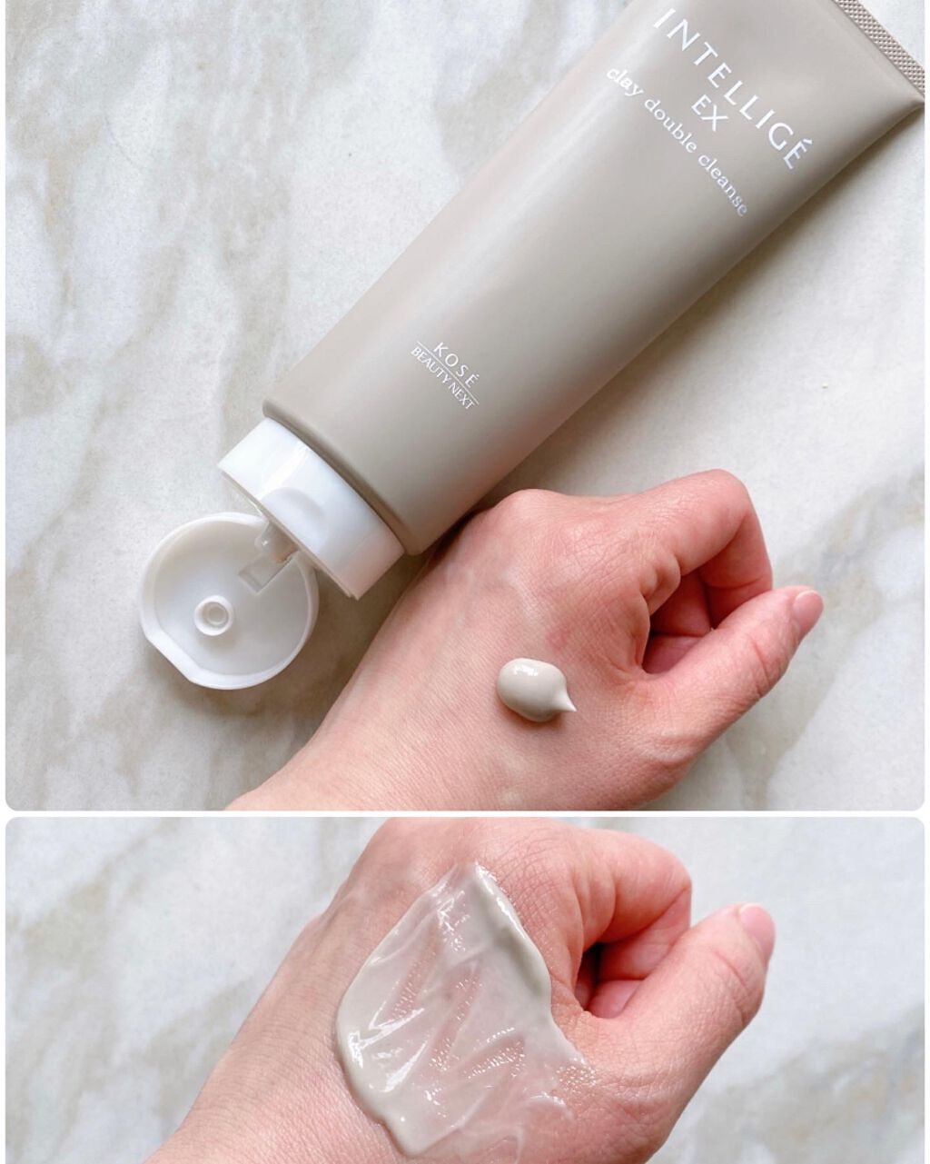 クレイ W クレンズ/アンテリージェEX/クレンジングクリームを使ったクチコミ(2枚目)