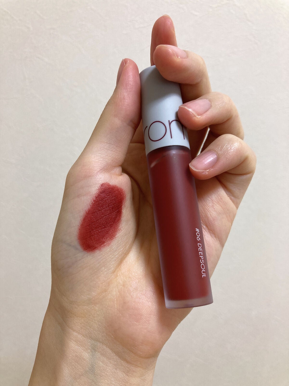 ゼロベルベットティント/rom&nd/リップティントを使ったクチコミ(2枚目)