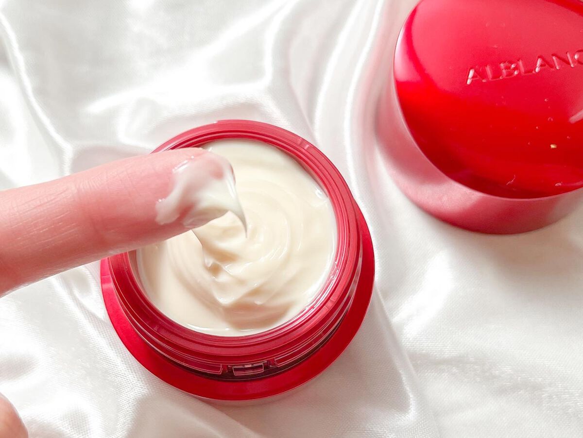 バイタライジングクリーム/ALBLANC/フェイスクリームを使ったクチコミ(2枚目)