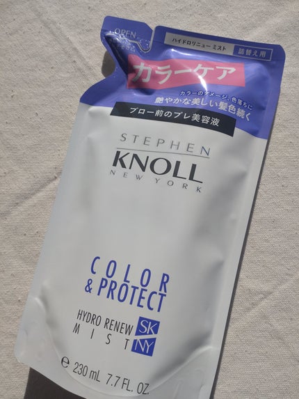 ハイドロリニュー ミスト カラープロテクト/スティーブンノル ニューヨーク/プレスタイリング・寝ぐせ直しを使ったクチコミ(1枚目)