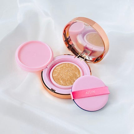 ピンクティーツリーカバークッション/APLIN/クッションファンデーションを使ったクチコミ(5枚目)