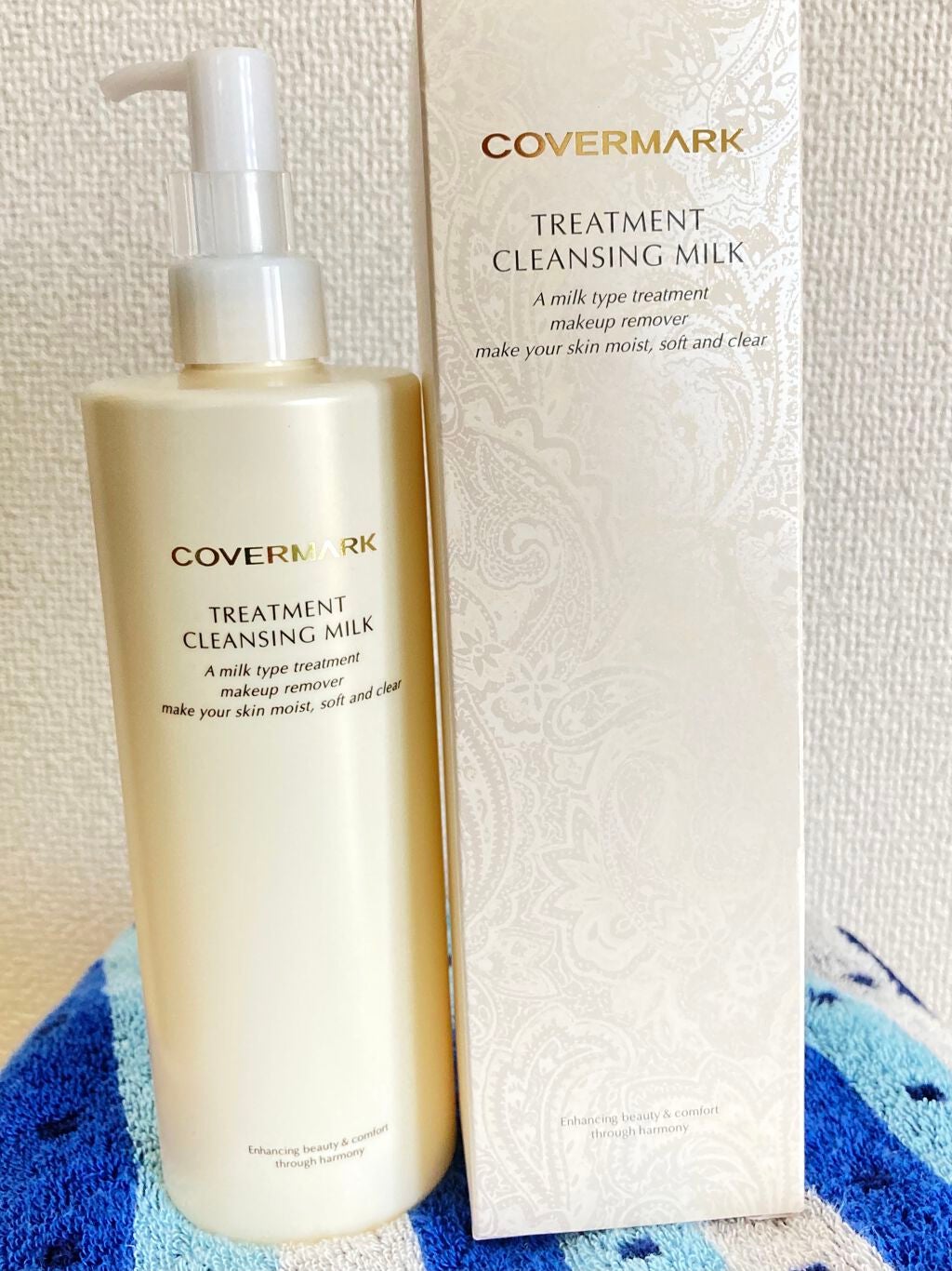 トリートメント クレンジング ミルク/COVERMARK/ミルククレンジングを使ったクチコミ(1枚目)