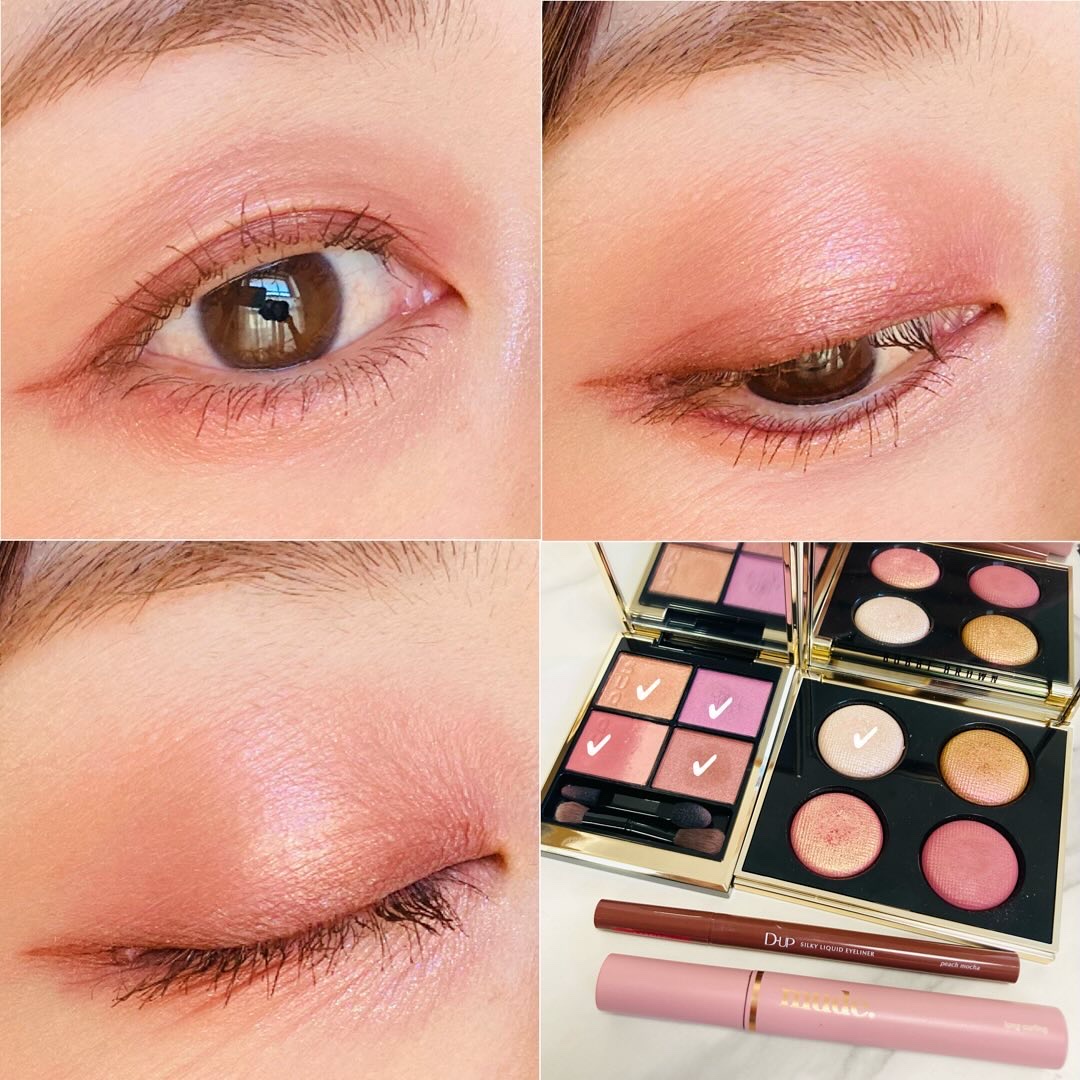 リュクス アイシャドウ クォード グロウ ウィズ ラブ コレクション/BOBBI BROWN/アイシャドウパレットを使ったクチコミ（2枚目）