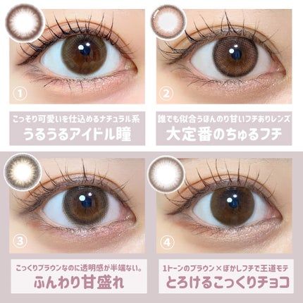 Chu's me 1day/Chu's me/ワンデー(1DAY)カラコンを使ったクチコミ(2枚目)