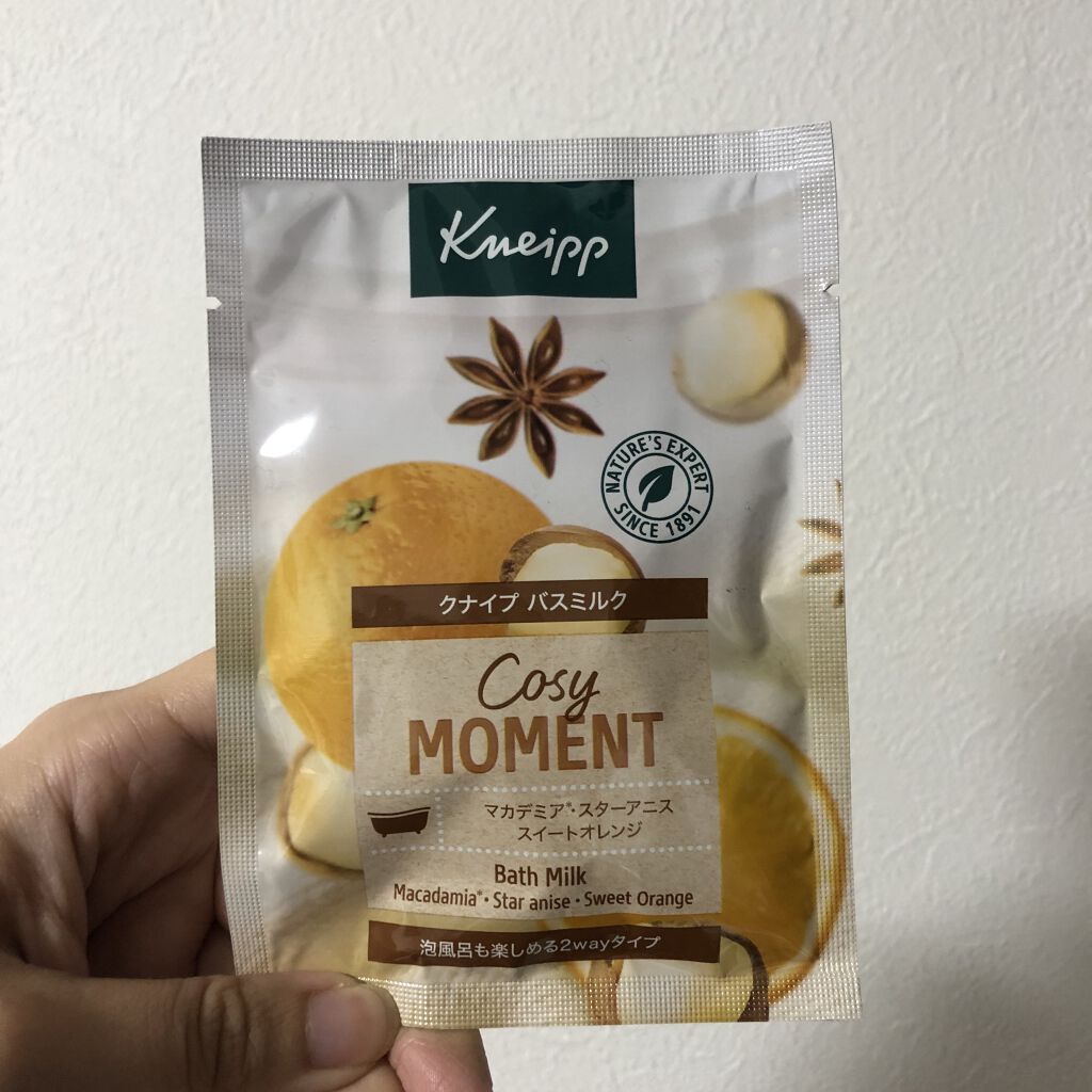 バスミルク コージーモーメント 40ml/クナイプ/入浴剤を使ったクチコミ（1枚目）