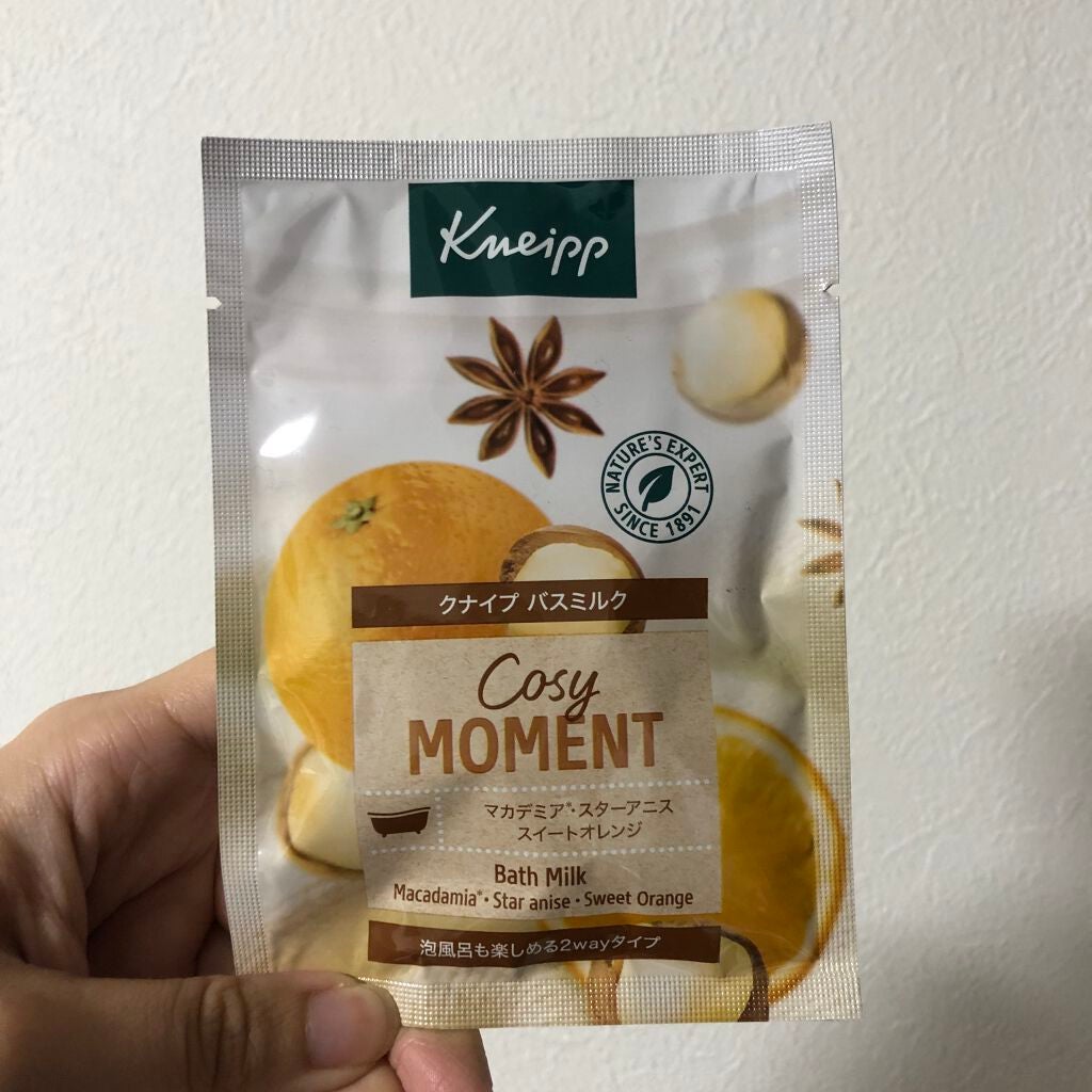 バスミルク コージーモーメント/クナイプ/入浴剤を使ったクチコミ(1枚目)