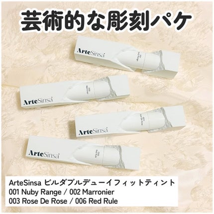 ビルダブルデューイフィットティント/ArteSinsa/リップティントを使ったクチコミ(2枚目)