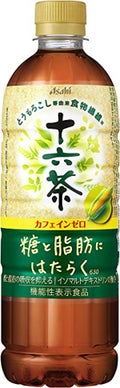 十六茶 糖と脂肪にはたらく / アサヒ飲料