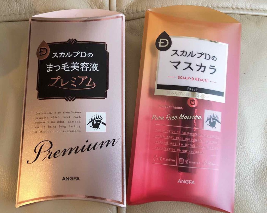 スカルプD ボーテ ピュアフリーマスカラ(ロング)/アンファー(スカルプD)/マスカラを使ったクチコミ(1枚目)