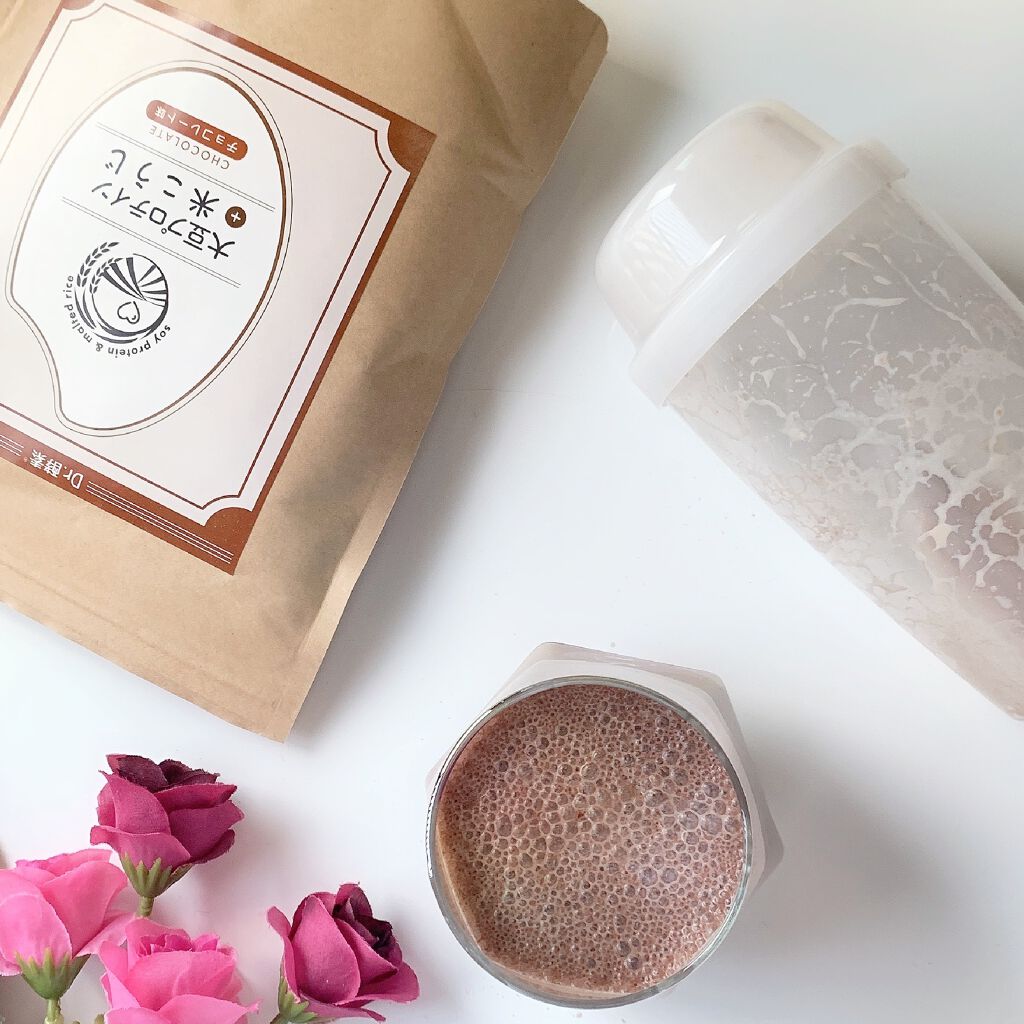 大豆プロテイン+米こうじ/Dr.KOUSO/ソイプロテインを使ったクチコミ(9枚目)