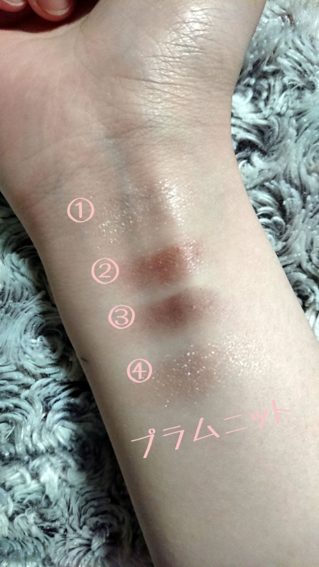 リアルクローズシャドウ/excel/アイシャドウパレットを使ったクチコミ(2枚目)