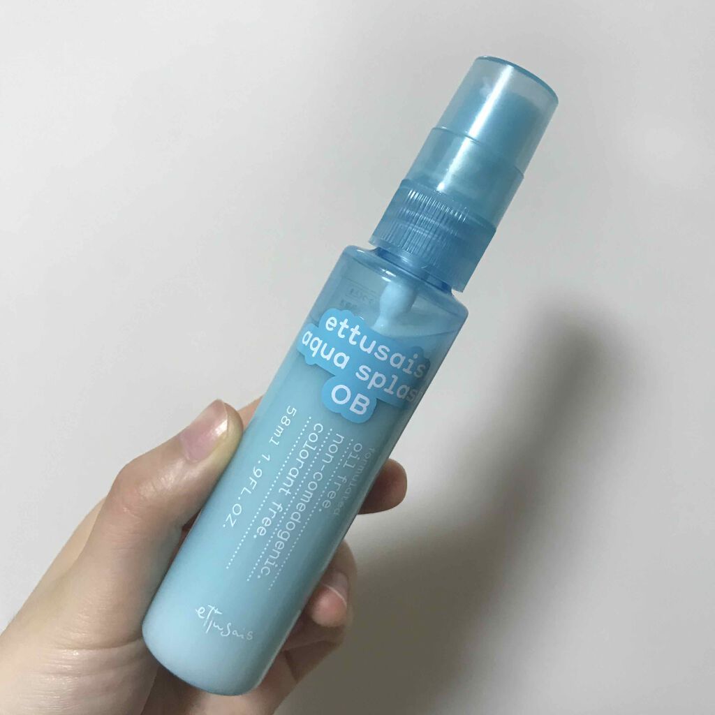 アクアスプラッシュ OB N/ettusais/ミスト状化粧水を使ったクチコミ(2枚目)