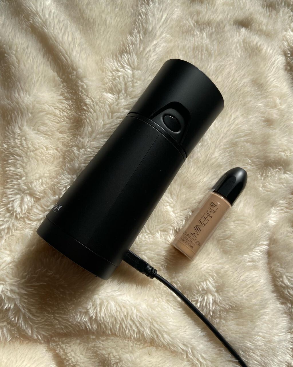 めい♡コスメオタク on LIPS 「ミネラルエアー スターターセット頂きました♡こちらボタンを押す..」(4枚目)