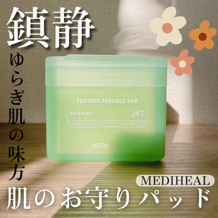 ティーツリー トラブルパッド/MEDIHEAL/トナーパッドを使ったクチコミ(1枚目)