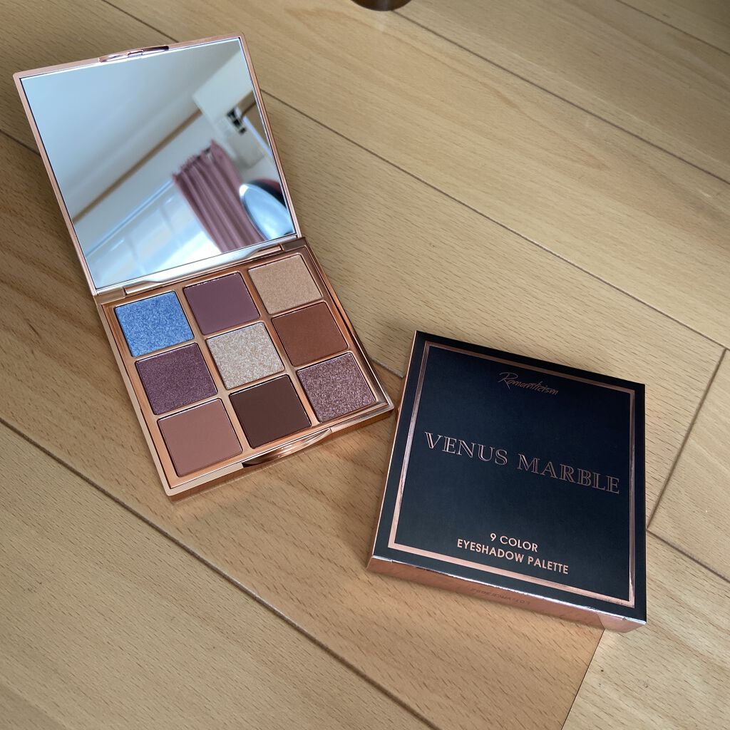 VenusMarble 9色アイシャドウパレット/Venus Marble/アイシャドウパレットを使ったクチコミ（1枚目）