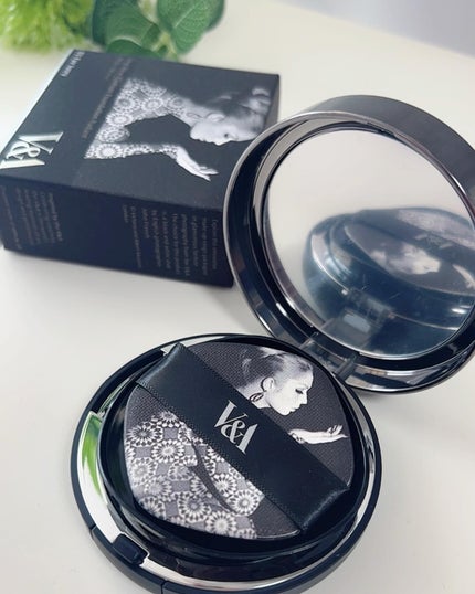 ロングウェアクッションファンデーション/V&Aビューティー/クッションファンデーションを使ったクチコミ(1枚目)