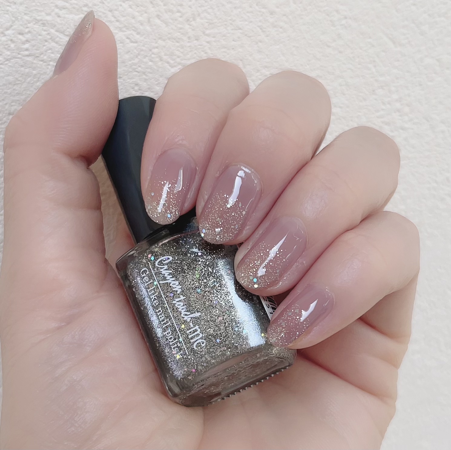 キャンドゥ ネイルポリッシュのクチコミ「\100均で買える！シルバーラメ✨/





♡ ••┈┈┈┈┈┈┈┈•• ♡

#キャンド.....」（3枚目）