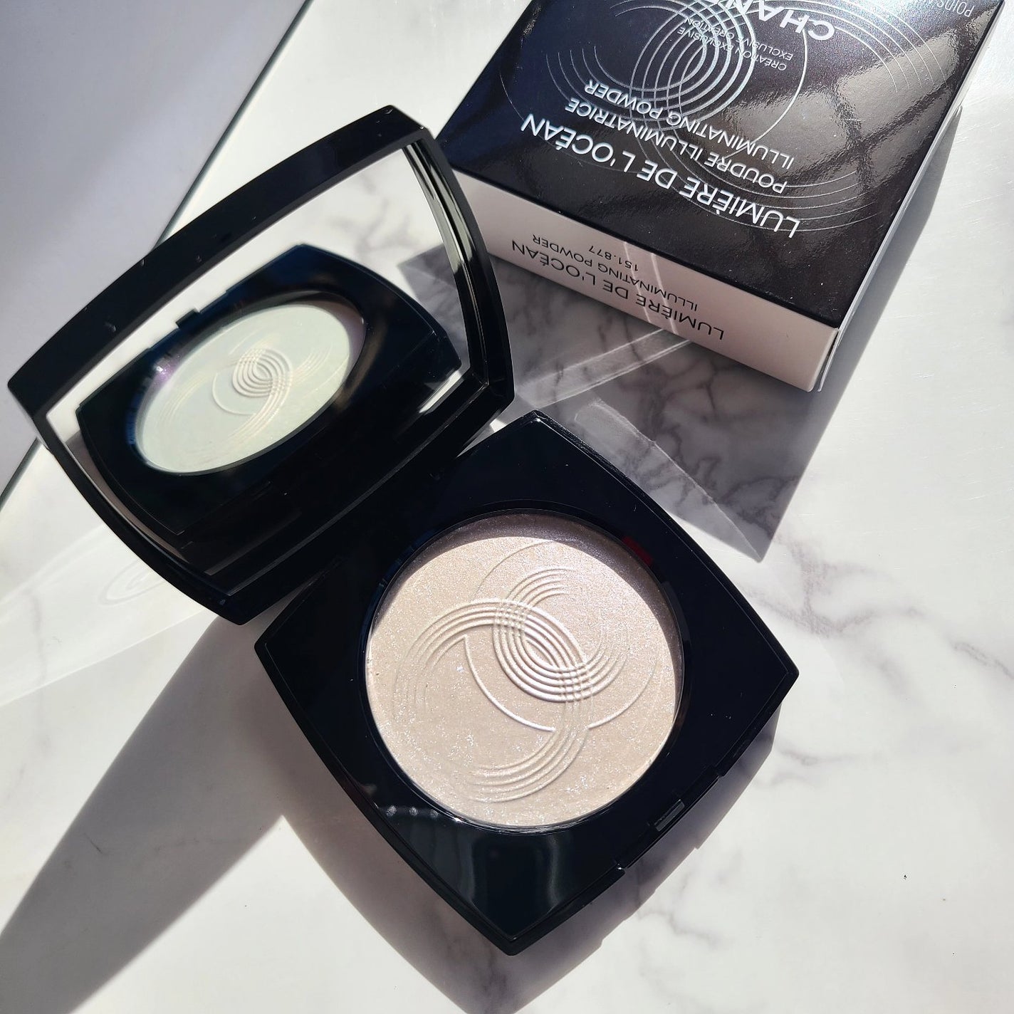ルミエール ドゥ ローシャン/CHANEL/パウダーハイライトを使ったクチコミ(1枚目)