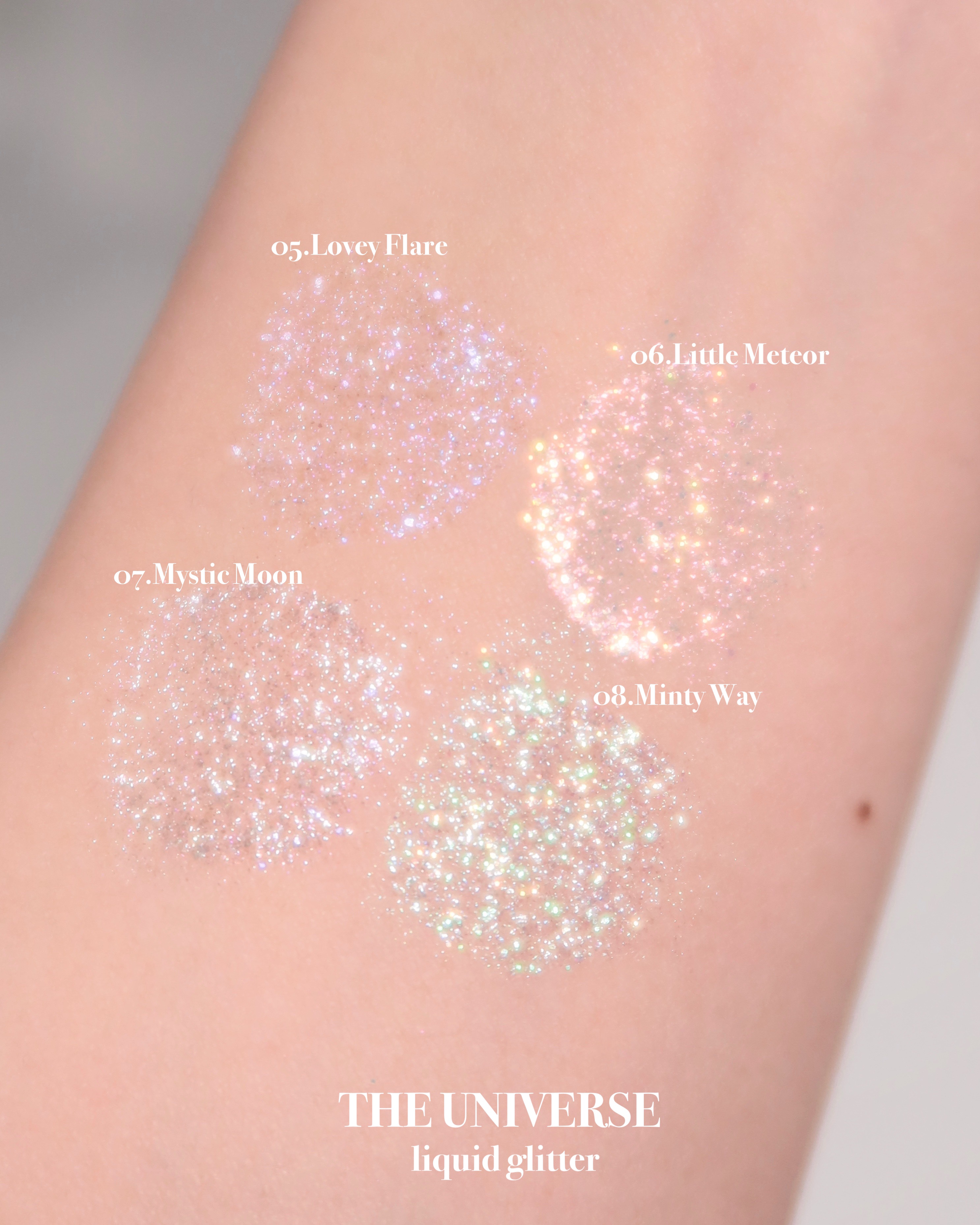 リキッド グリッター シャドウ/rom&nd/グリッターを使ったクチコミ（2枚目）