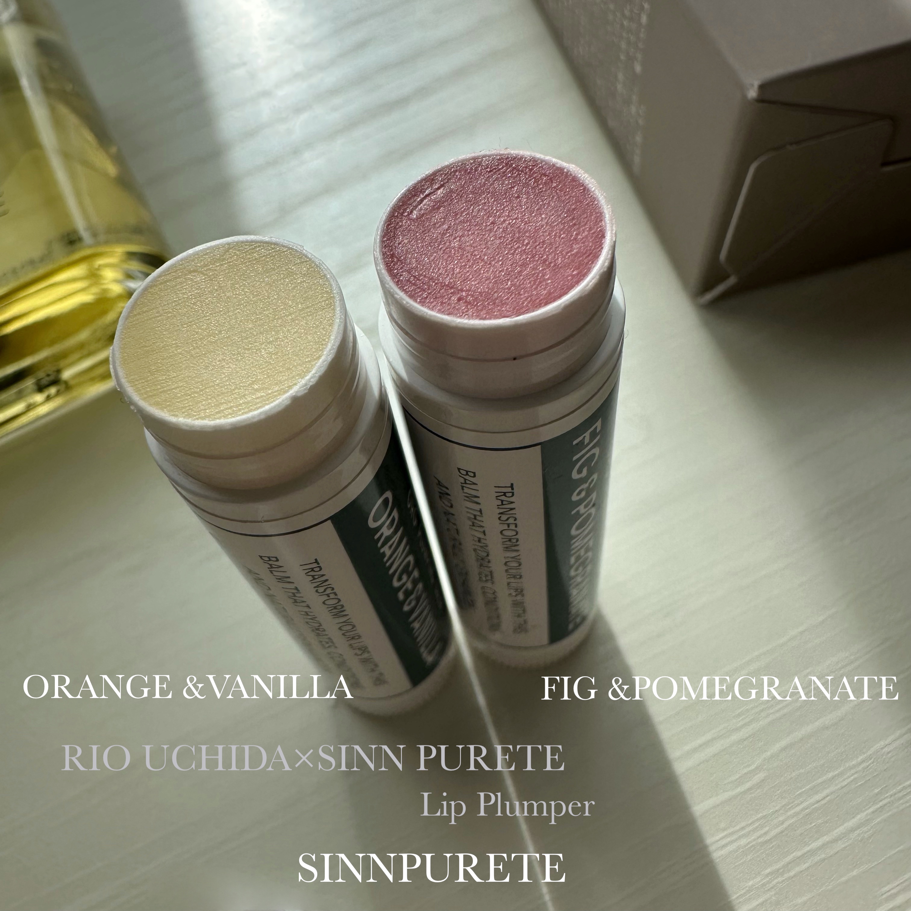 オーガニック　プランピングバーム / FIG＆POMEGRANATE/SINN PURETÉ/リッププランパーを使ったクチコミ（1枚目）