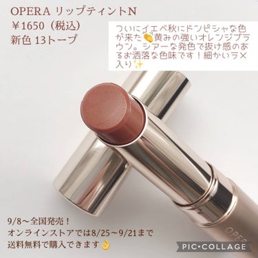 オペラ リップティント N 13 トープ/OPERA/口紅を使ったクチコミ（2枚目）