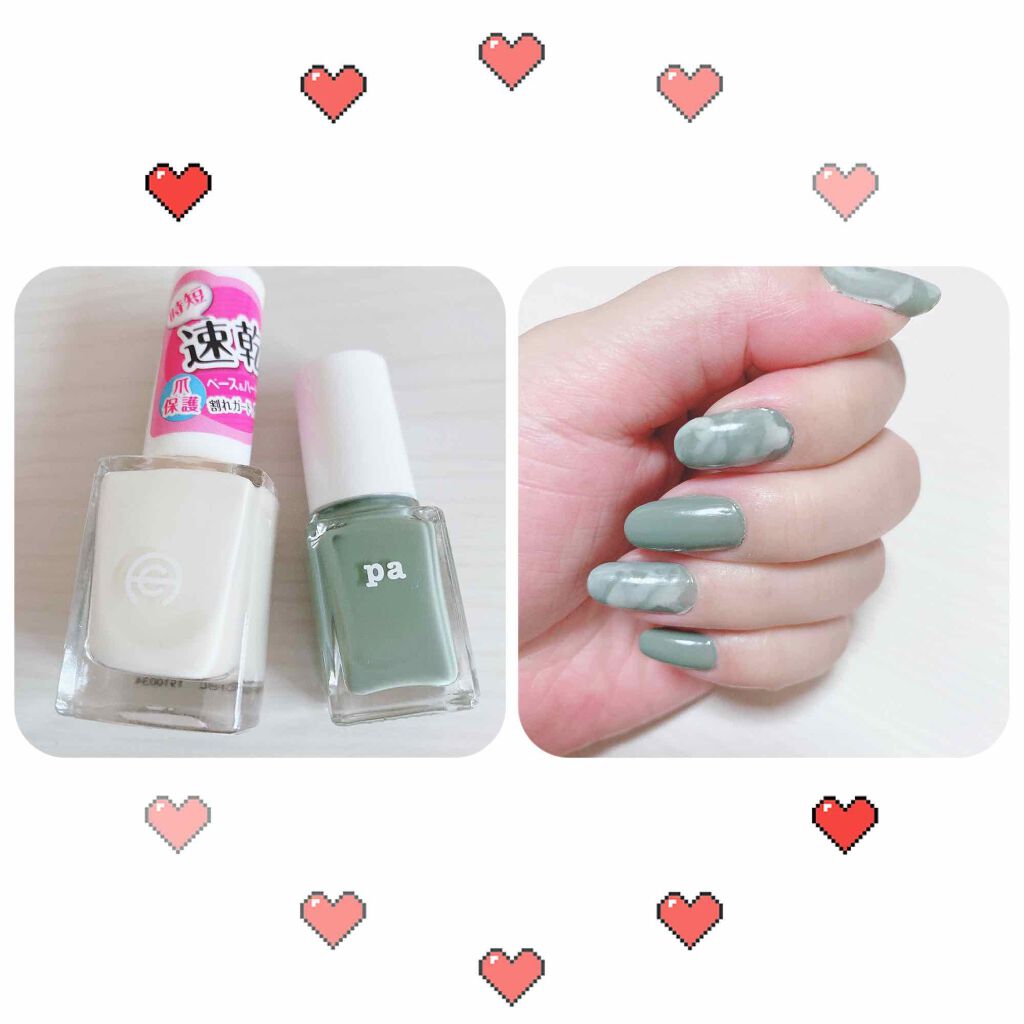 AC クイックドライベース＆ハードナー/AC MAKEUP/ネイルベースコートを使ったクチコミ（1枚目）