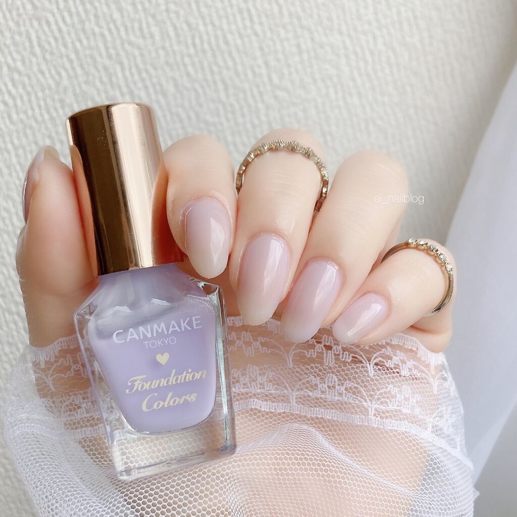 ファンデーションカラーズ/キャンメイク/マニキュアを使ったクチコミ(1枚目)