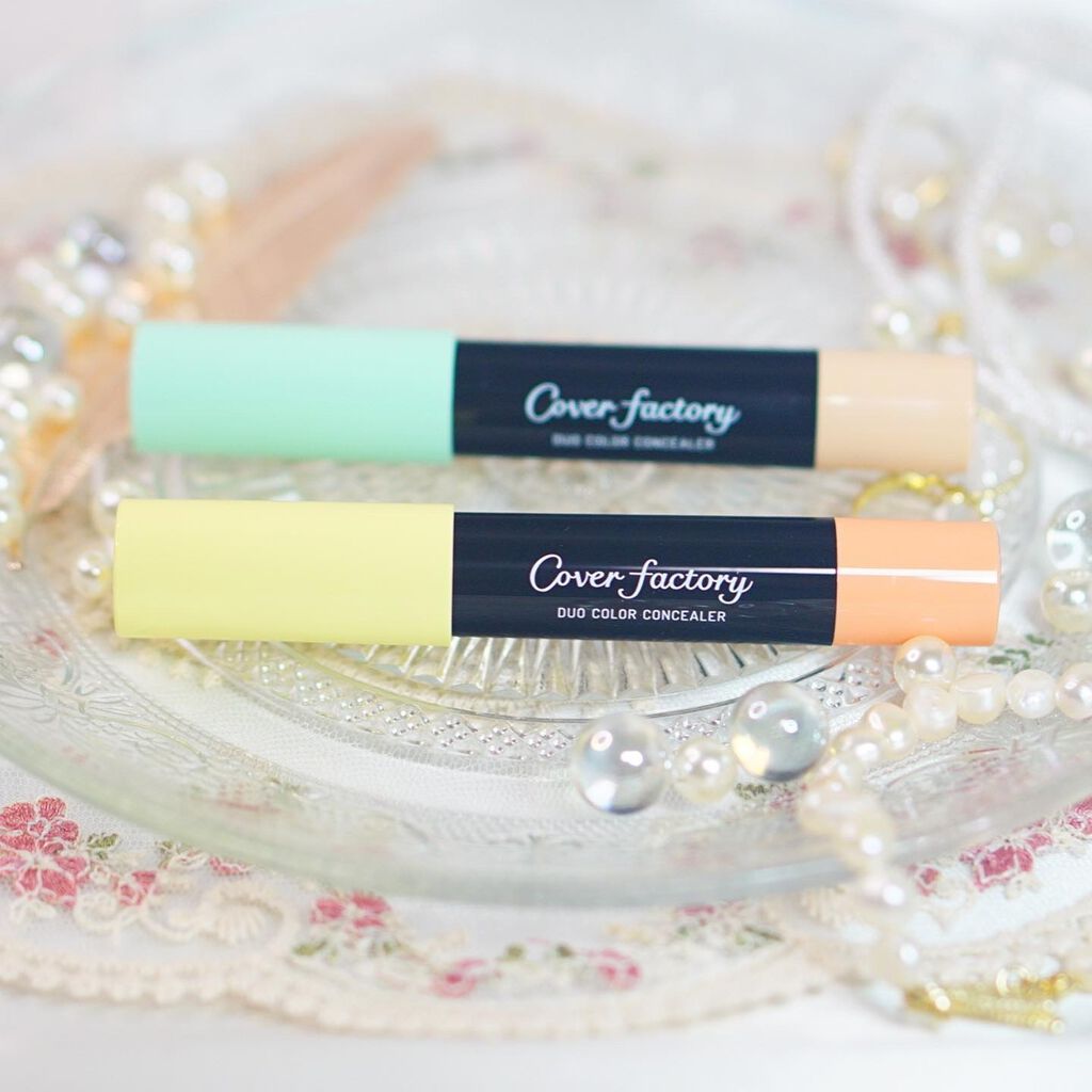 デュオカラーコンシーラー/カバーファクトリー/スティックコンシーラーを使ったクチコミ(8枚目)